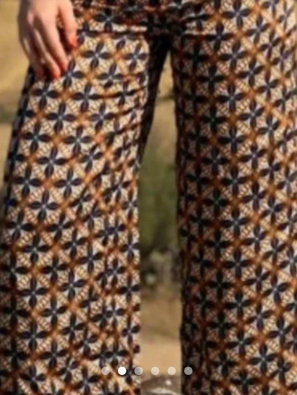 Zara Wide High rise Pants